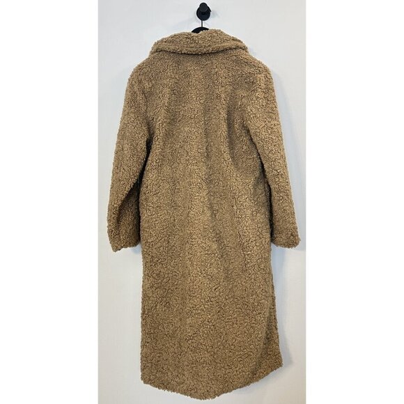 BERNARDO Call Me Cozy Vegan Fur Coat in Ginger Root Size Medium - Picture 8 of 12